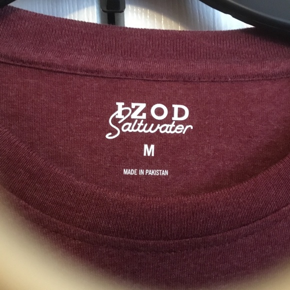 Mens New IZOD (med) long sleeve BALL BUDS BREW - Picture 4 of 5
